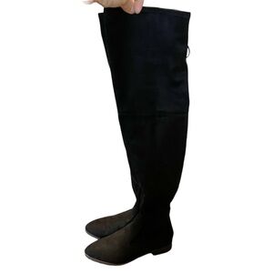 Marc Fisher‎ Over the Knee Faux Suede Boots Black Women’s 8